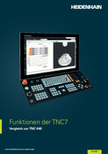Funkce řídicího systému TNC7 – Srovnání s TNC 640